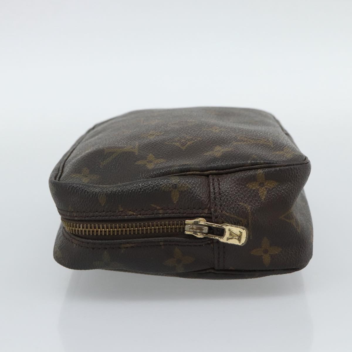LOUIS VUITTON Monogram Trousse Toilette 23 Clutch Bag M47524 LV Auth 193961