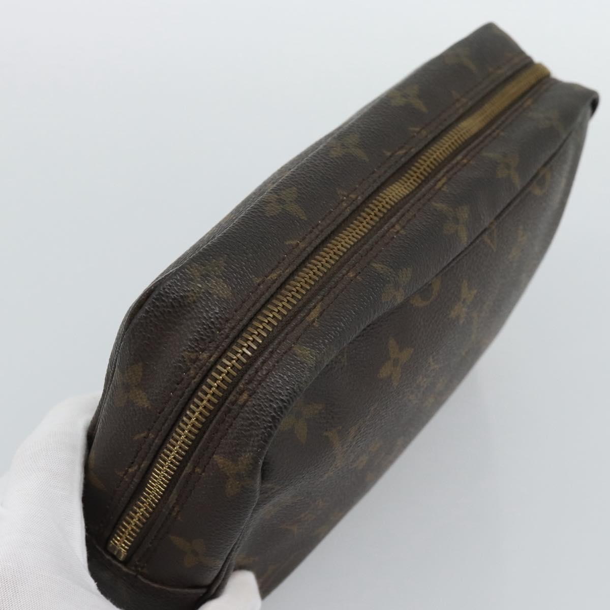 LOUIS VUITTON Monogram Trousse Toilette 23 Clutch Bag M47524 LV Auth 193961