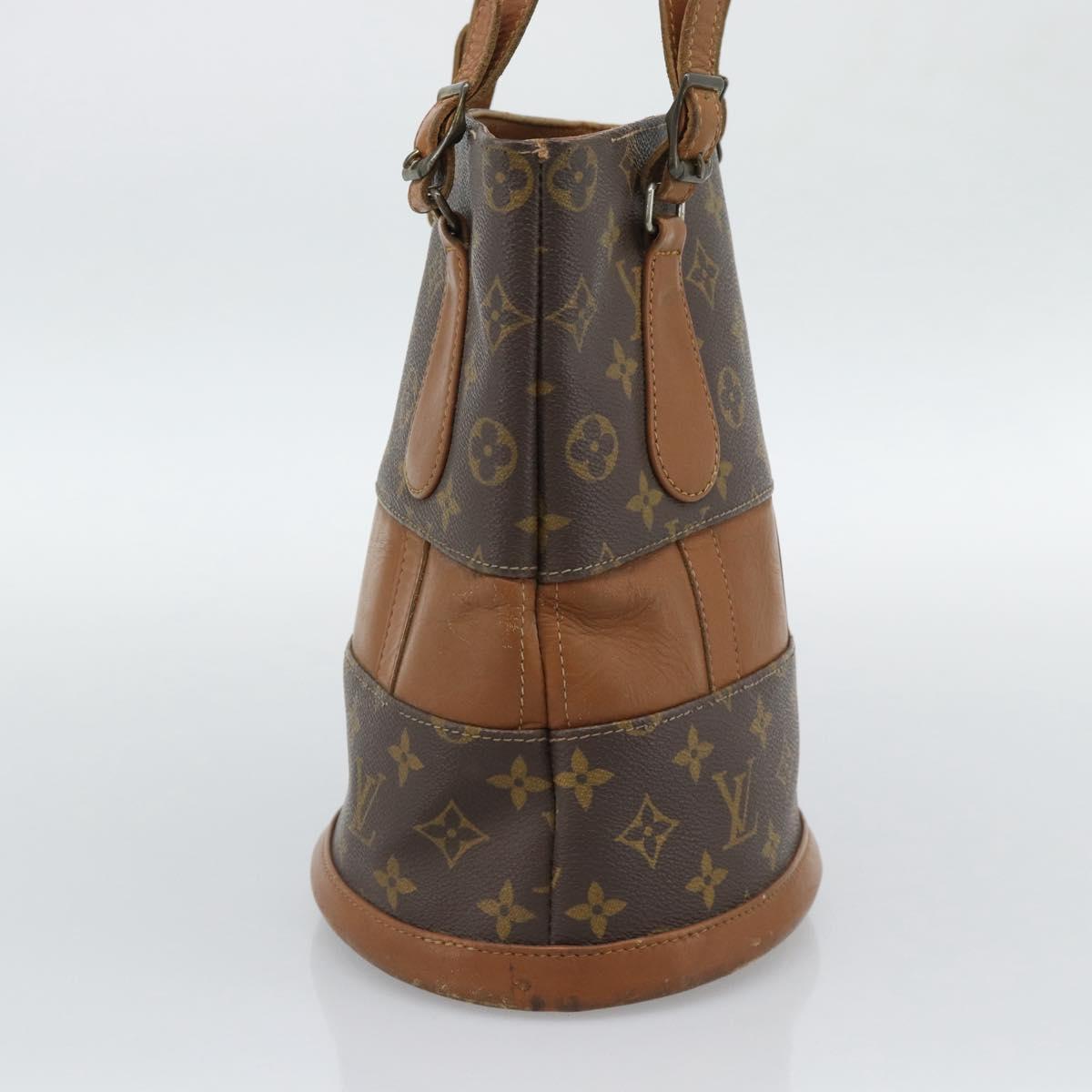 LOUIS VUITTON Monogram Bucket PM Shoulder Bag USA limited M42238 LV Auth 193964