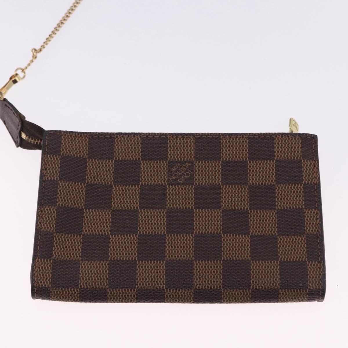LOUIS VUITTON Damier Ebene Marais Shoulder Bag N42240 LV Auth 193965V