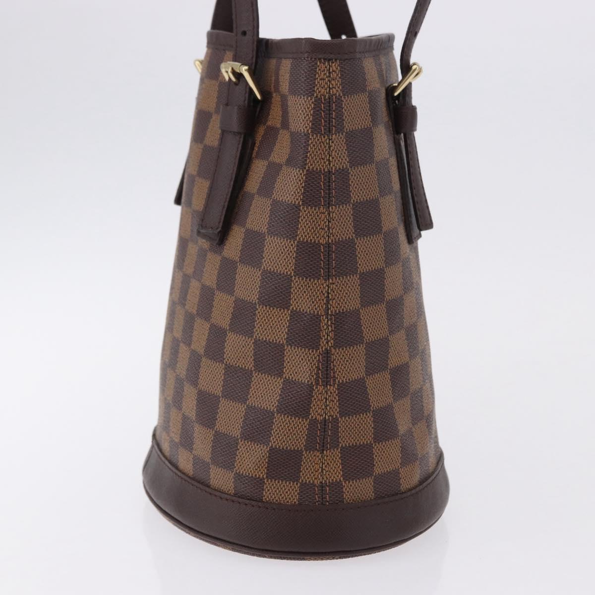 LOUIS VUITTON Damier Ebene Marais Shoulder Bag N42240 LV Auth 193965V