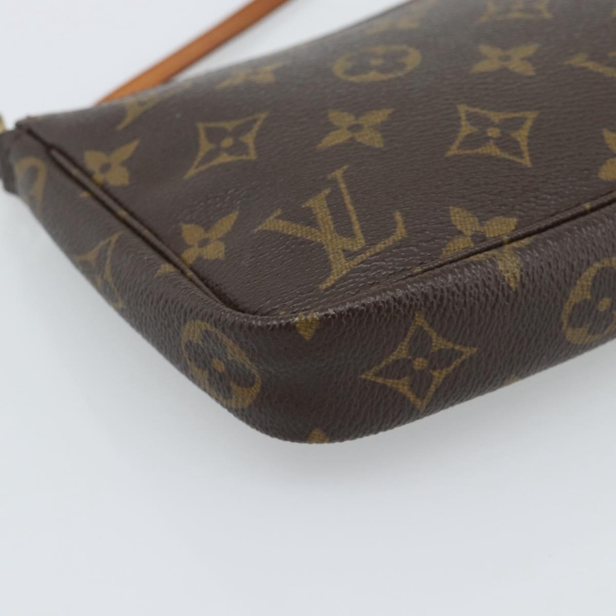 LOUIS VUITTON Monogram Pochette Accessoires Pouch M51980 LV Auth 193970