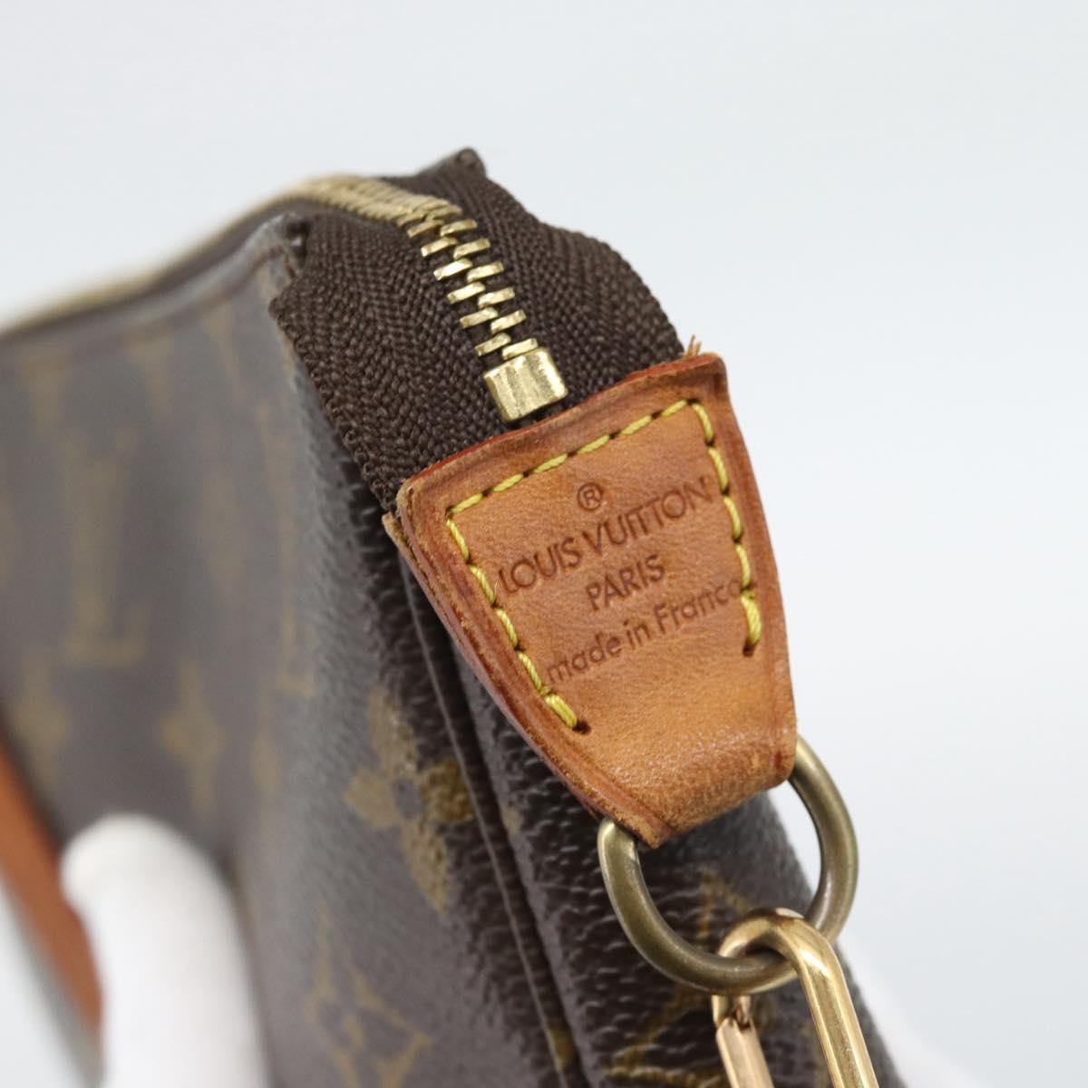 LOUIS VUITTON Monogram Pochette Accessoires Pouch M51980 LV Auth 193970