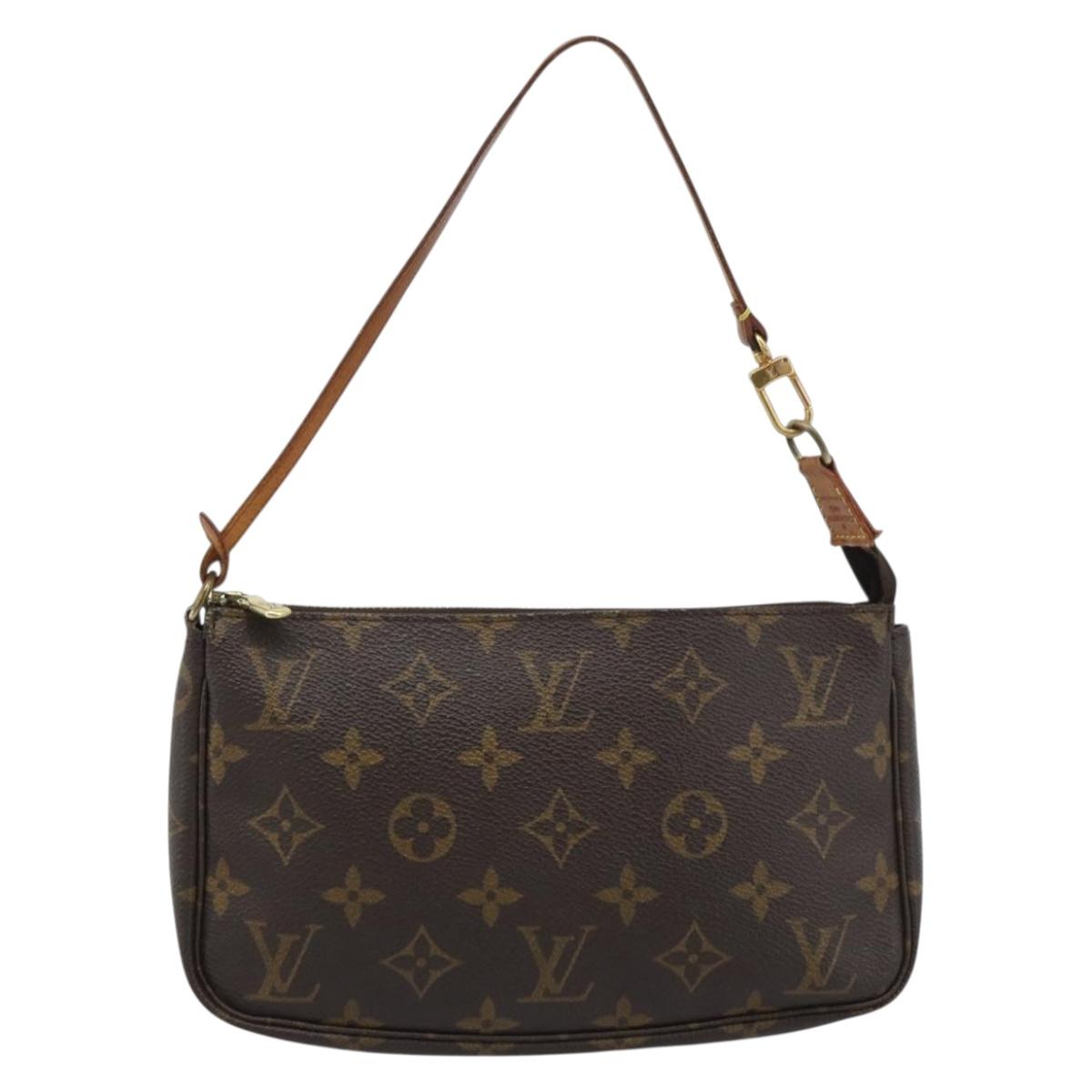 LOUIS VUITTON Monogram Pochette Accessoires Pouch M51980 LV Auth 193970