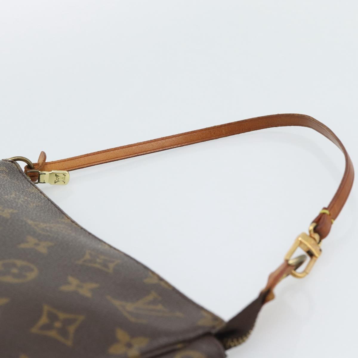 LOUIS VUITTON Monogram Pochette Accessoires Pouch M51980 LV Auth 193970