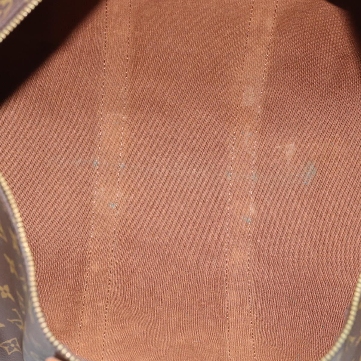 LOUIS VUITTON Monogram Keepall Bandouliere 45 Boston Bag M41418 LV Auth 193977