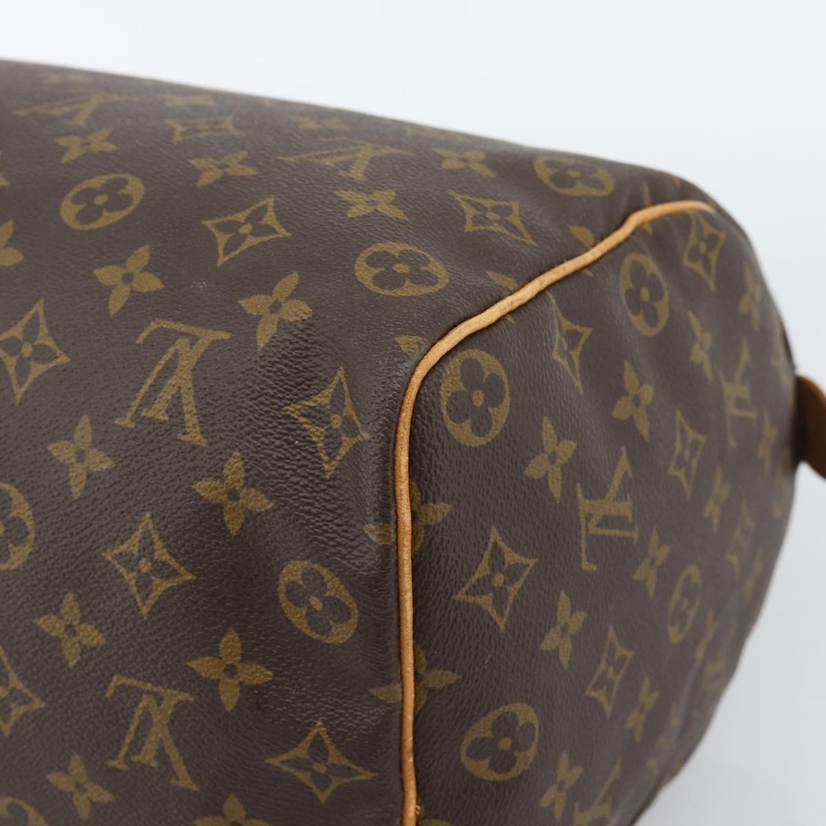 LOUIS VUITTON Monogram Speedy 35 Hand Bag M41524 LV Auth 193979A