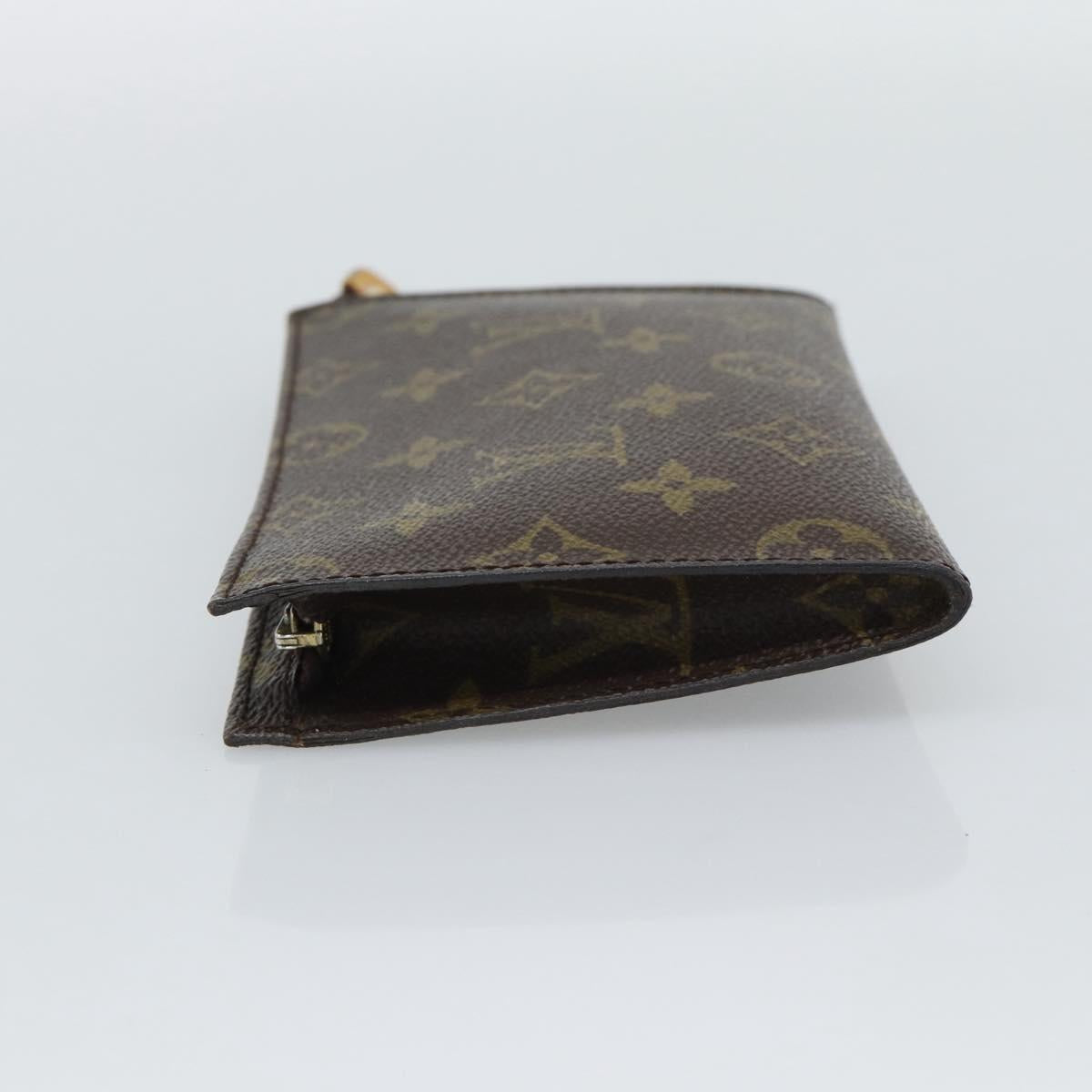 LOUIS VUITTON Monogram Bucket PM Accessory Pouch LV Auth 193982A