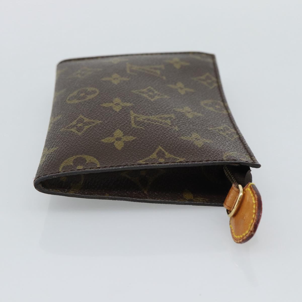 LOUIS VUITTON Monogram Bucket PM Accessory Pouch LV Auth 193982A
