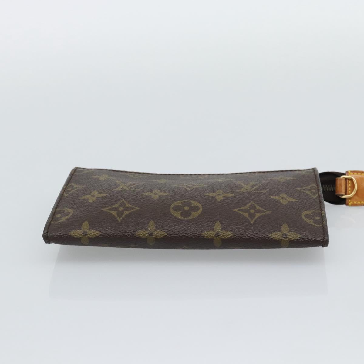 LOUIS VUITTON Monogram Bucket PM Accessory Pouch LV Auth 193982A