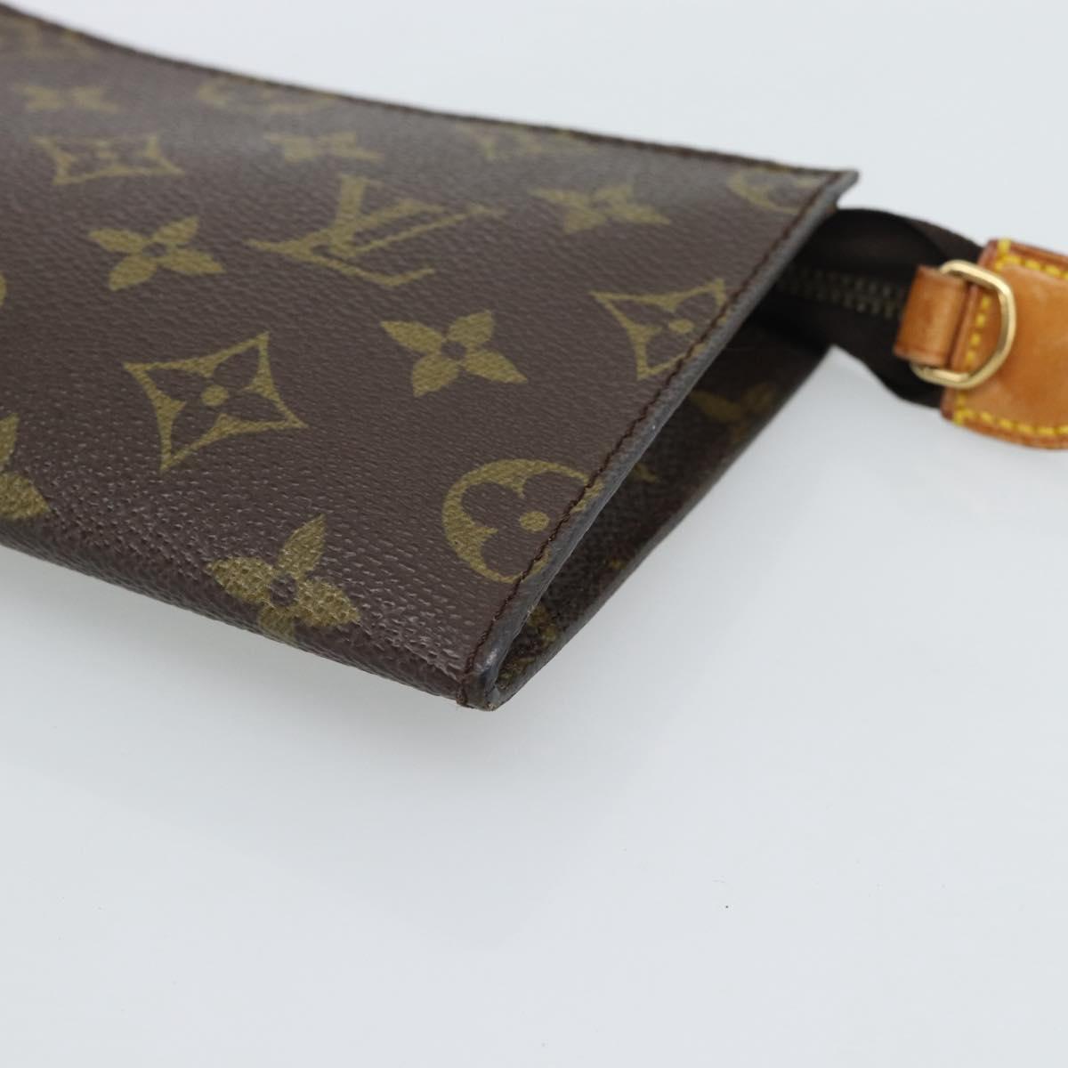 LOUIS VUITTON Monogram Bucket PM Accessory Pouch LV Auth 193982A