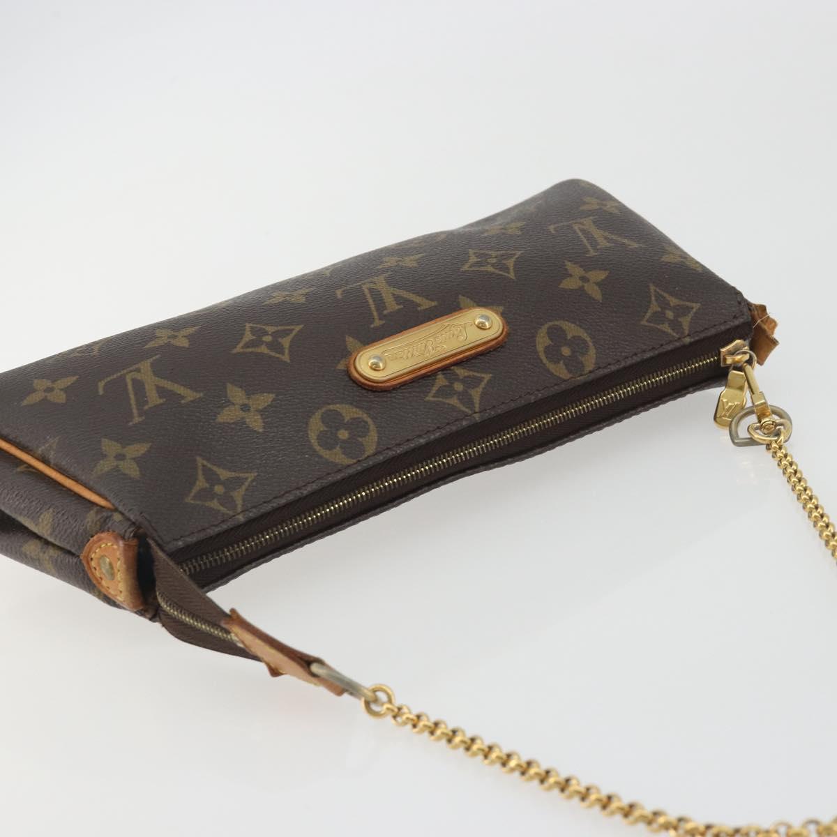 LOUIS VUITTON Monogram Eva Shoulder Bag M95567 LV Auth 193993