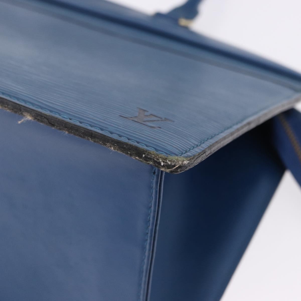 LOUIS VUITTON Epi Riviera Hand Bag Blue M48185 LV Auth 194016