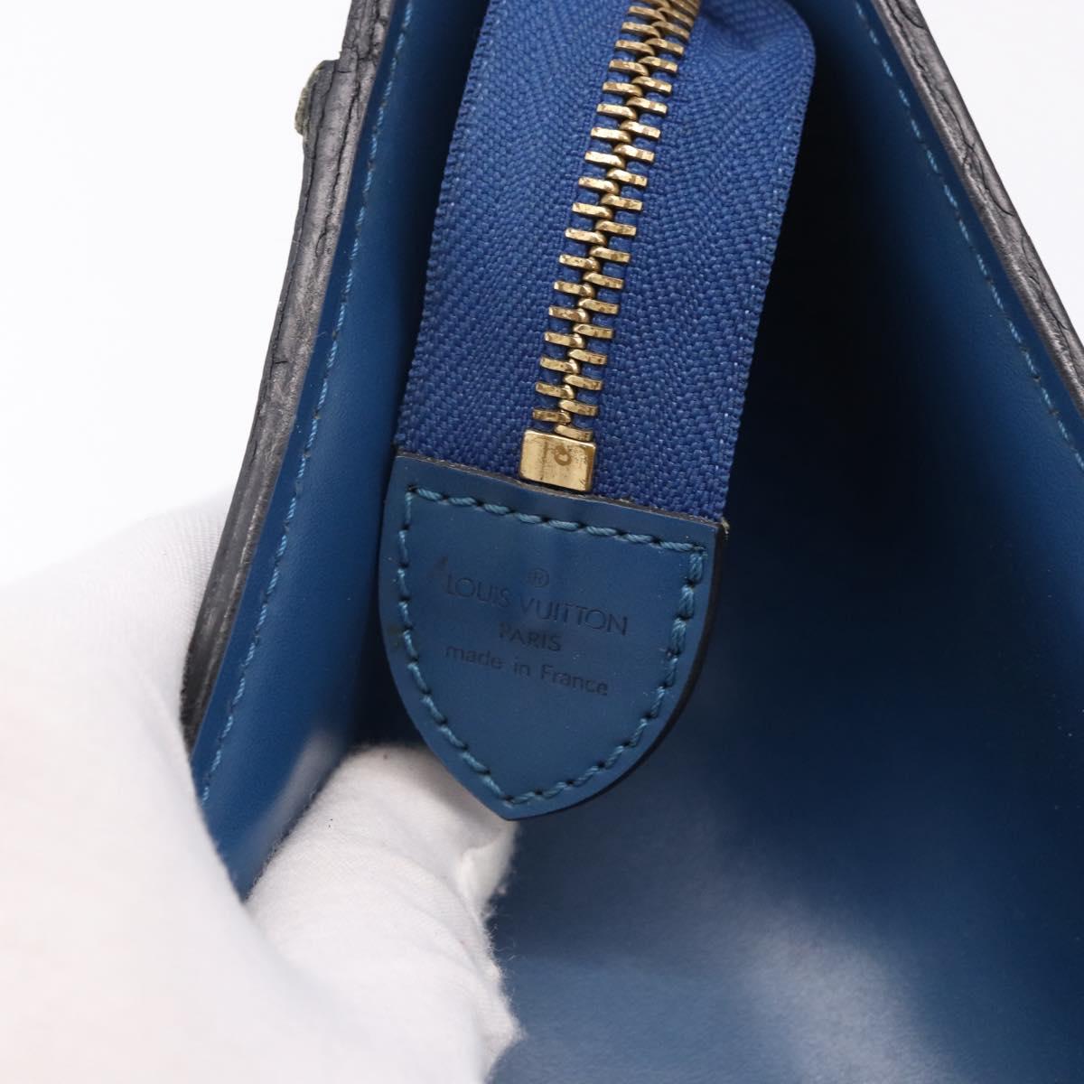 LOUIS VUITTON Epi Riviera Hand Bag Blue M48185 LV Auth 194016