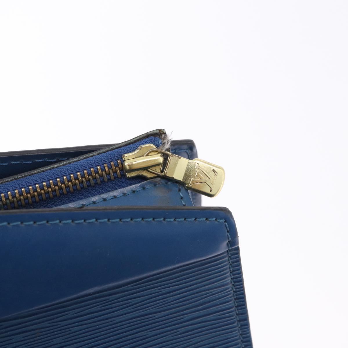 LOUIS VUITTON Epi Riviera Hand Bag Blue M48185 LV Auth 194016