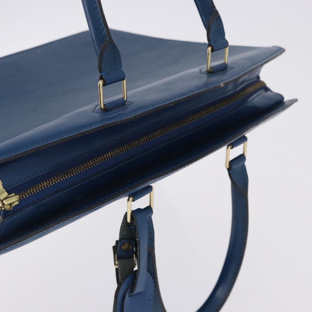 LOUIS VUITTON Epi Riviera Hand Bag Blue M48185 LV Auth 194016
