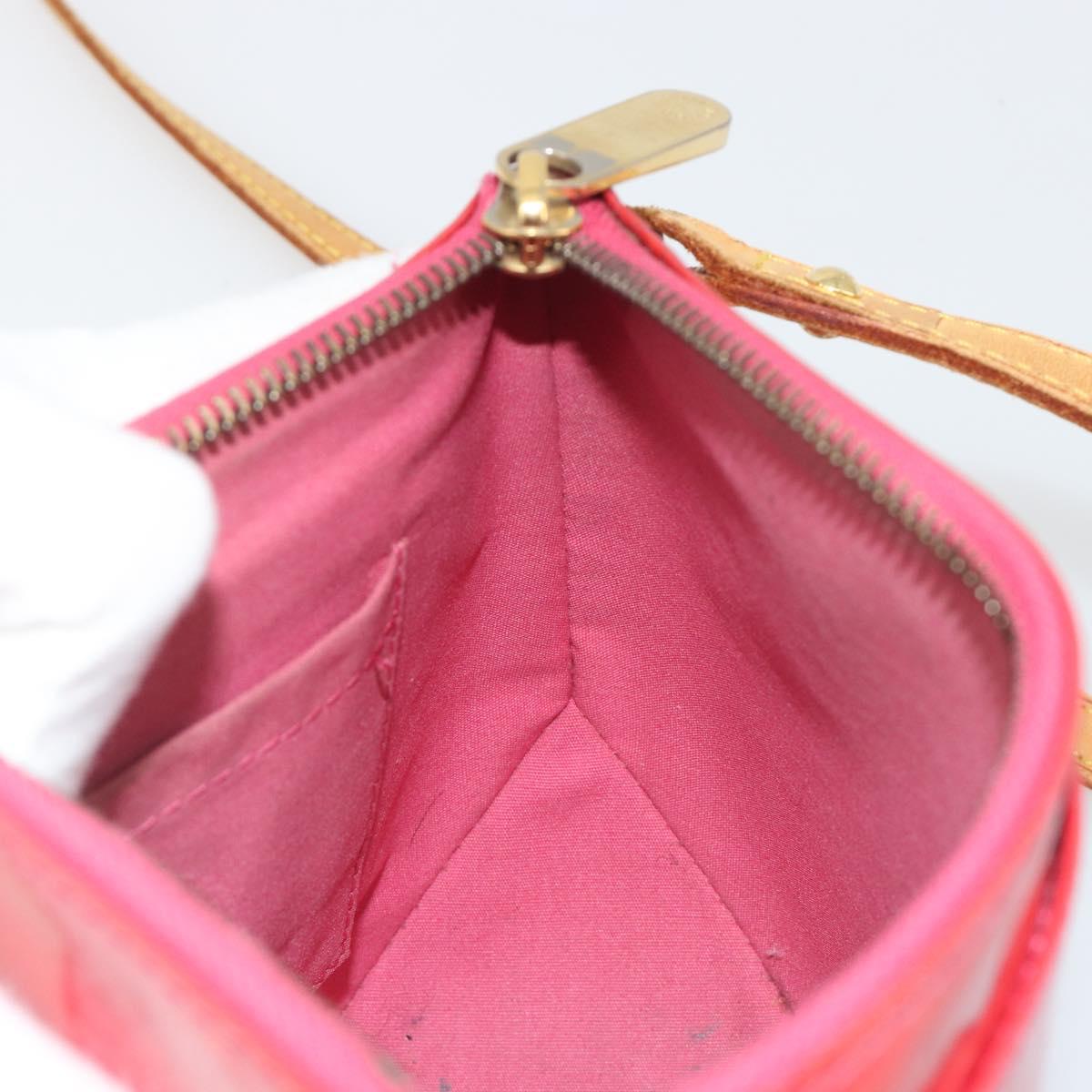 LOUIS VUITTON Monogram Vernis Minna Street Bag Fran Boise M9146F LV Auth 194019