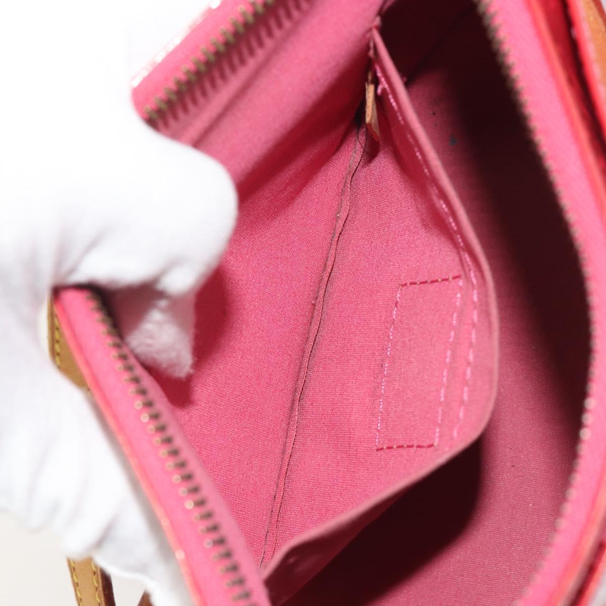 LOUIS VUITTON Monogram Vernis Minna Street Bag Fran Boise M9146F LV Auth 194019