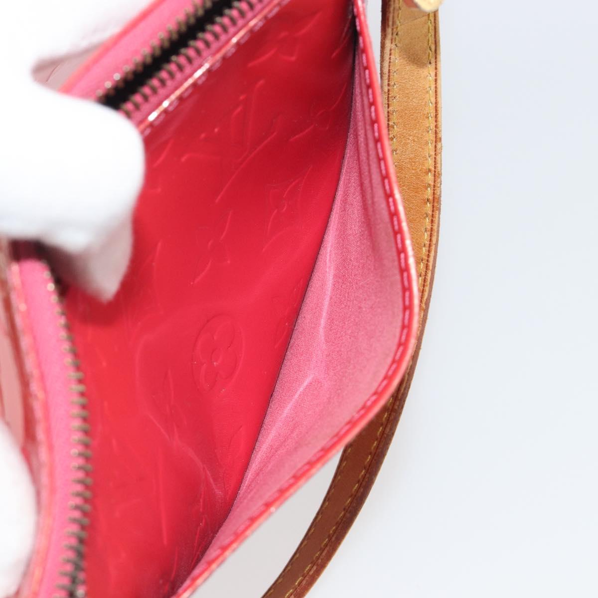 LOUIS VUITTON Monogram Vernis Minna Street Bag Fran Boise M9146F LV Auth 194019