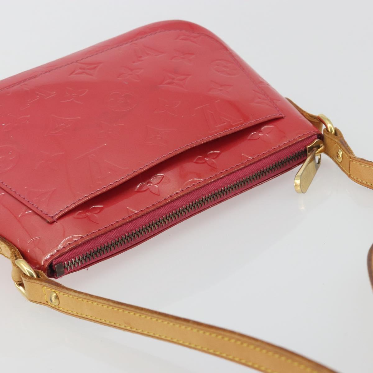 LOUIS VUITTON Monogram Vernis Minna Street Bag Fran Boise M9146F LV Auth 194019