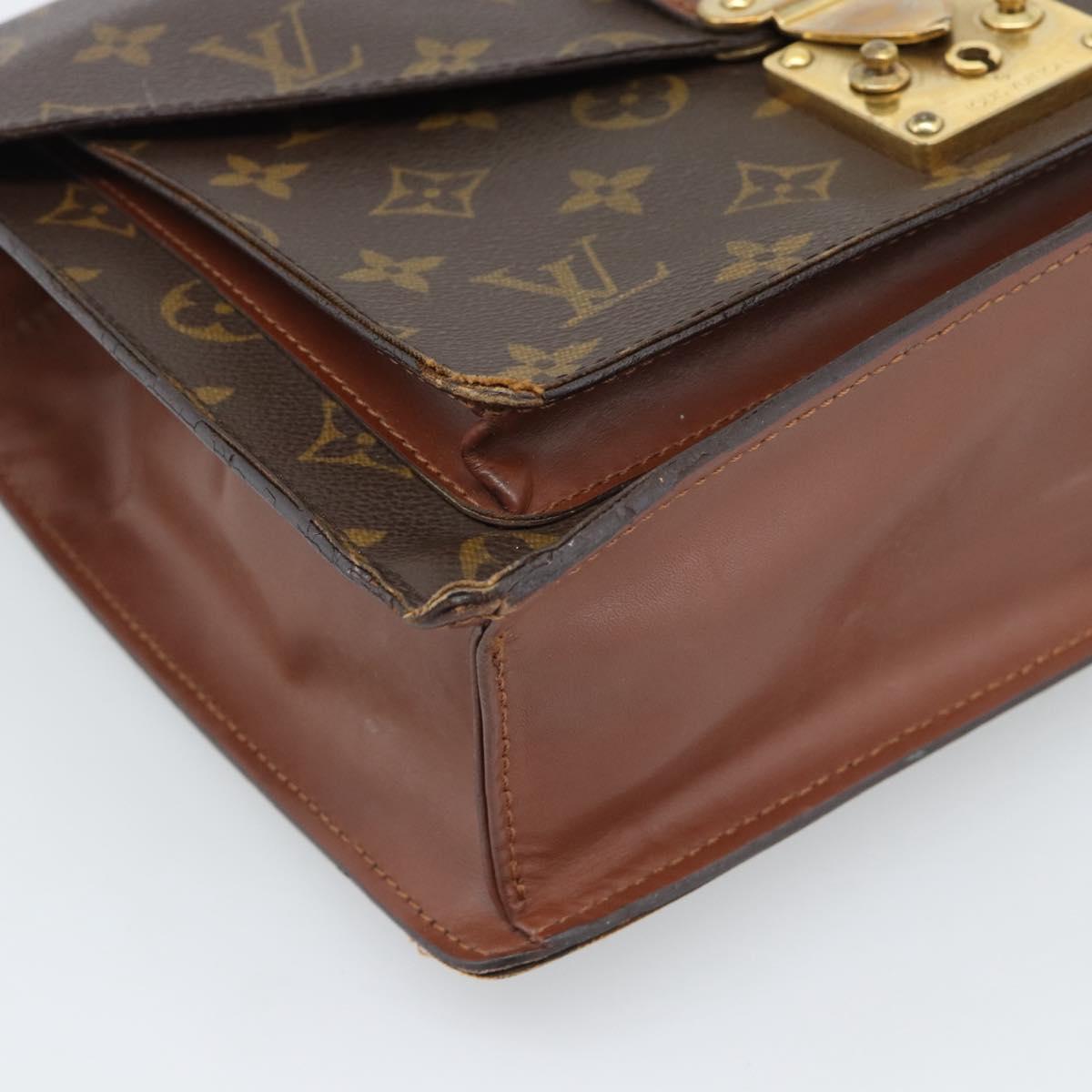 LOUIS VUITTON Monogram Monceau 28 Hand Bag M51185 LV Auth 194022