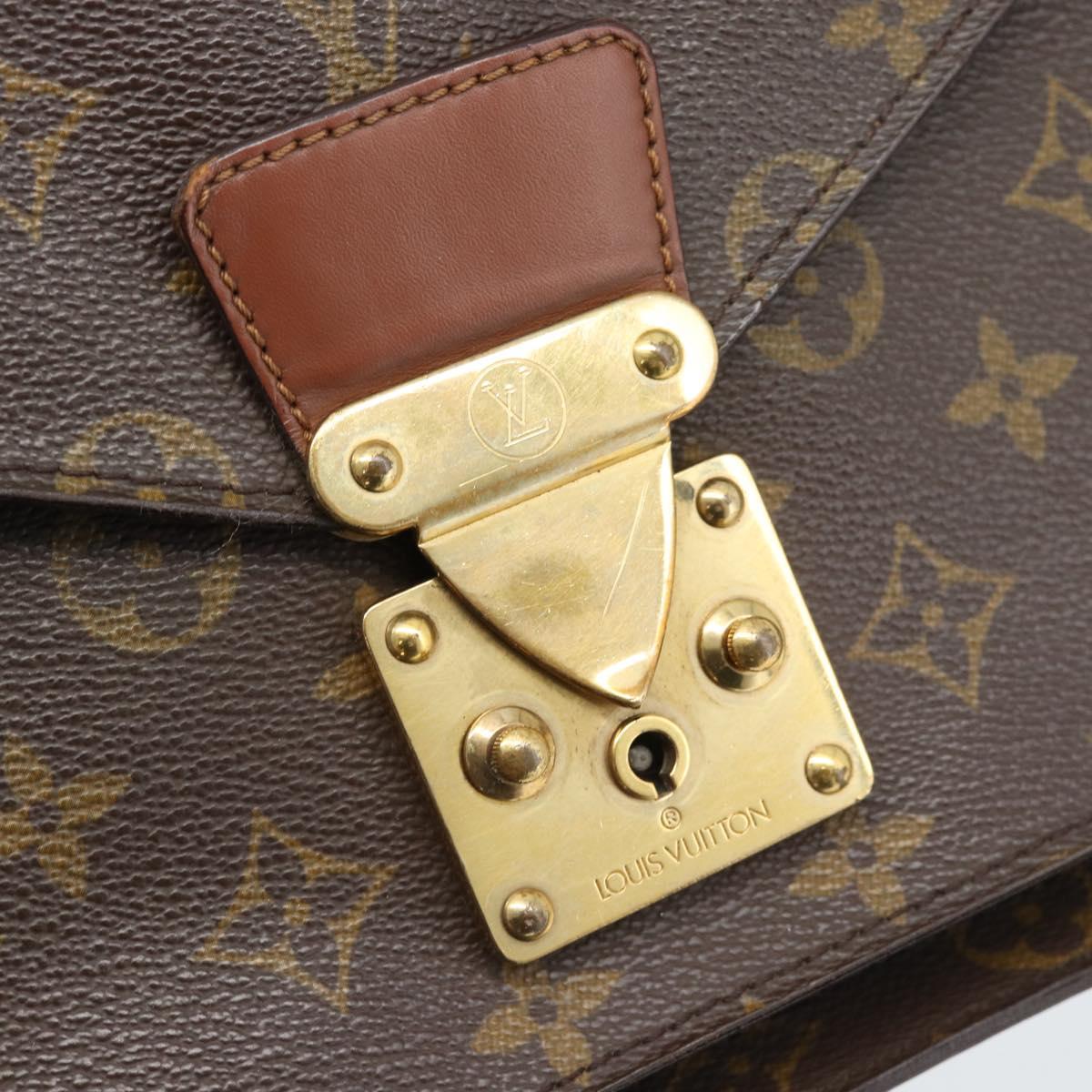 LOUIS VUITTON Monogram Monceau 28 Hand Bag M51185 LV Auth 194022
