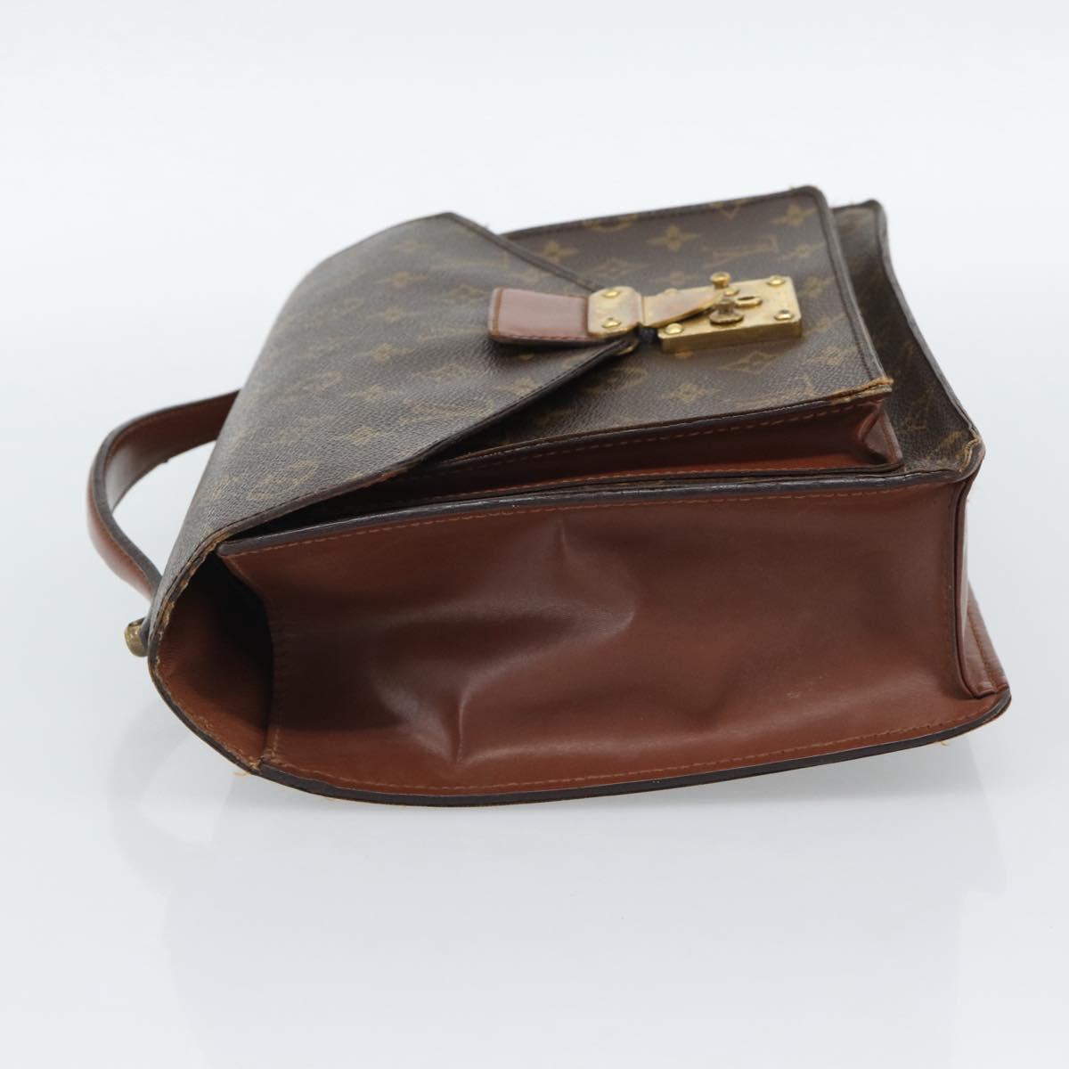 LOUIS VUITTON Monogram Monceau 28 Hand Bag M51185 LV Auth 194022