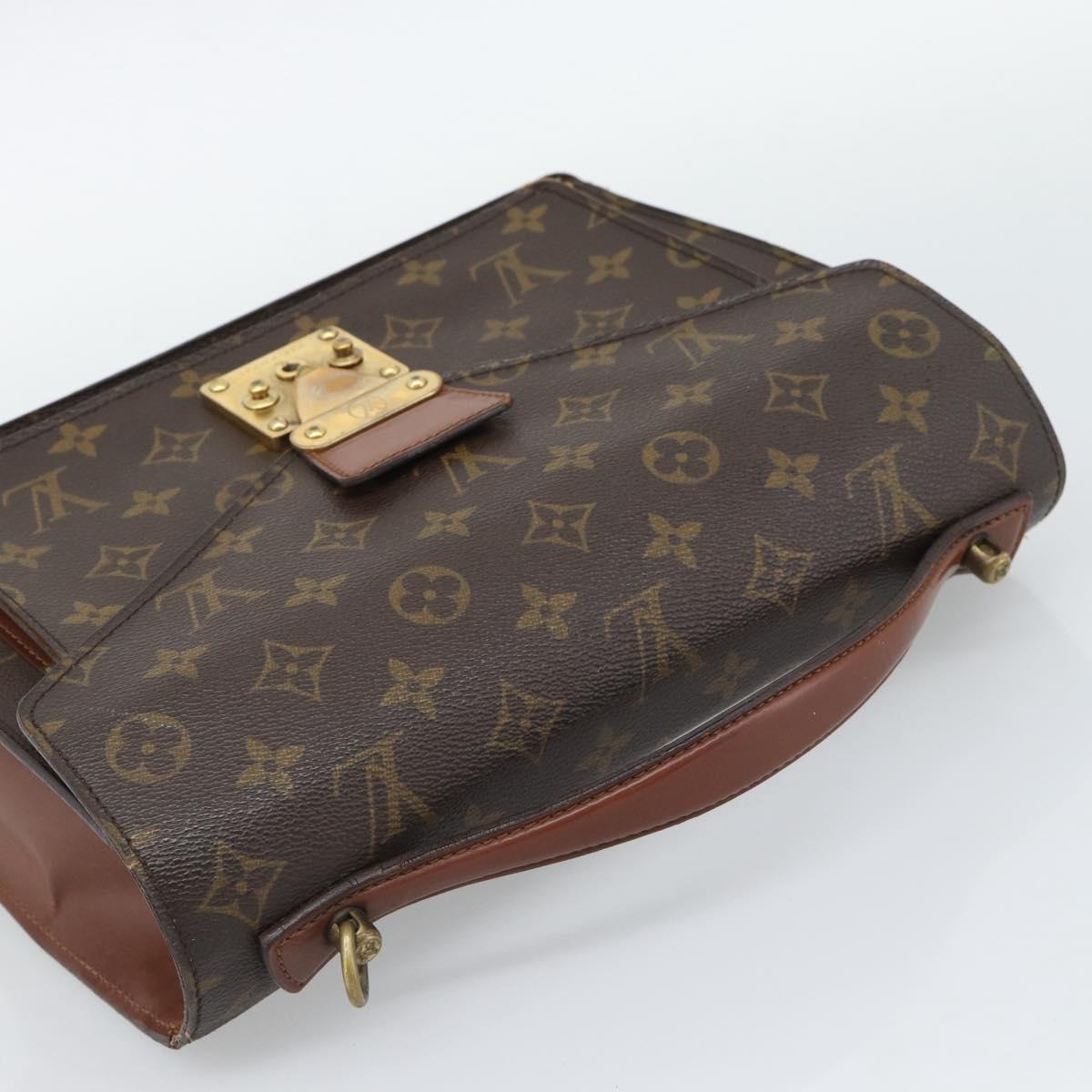 LOUIS VUITTON Monogram Monceau 28 Hand Bag M51185 LV Auth 194022