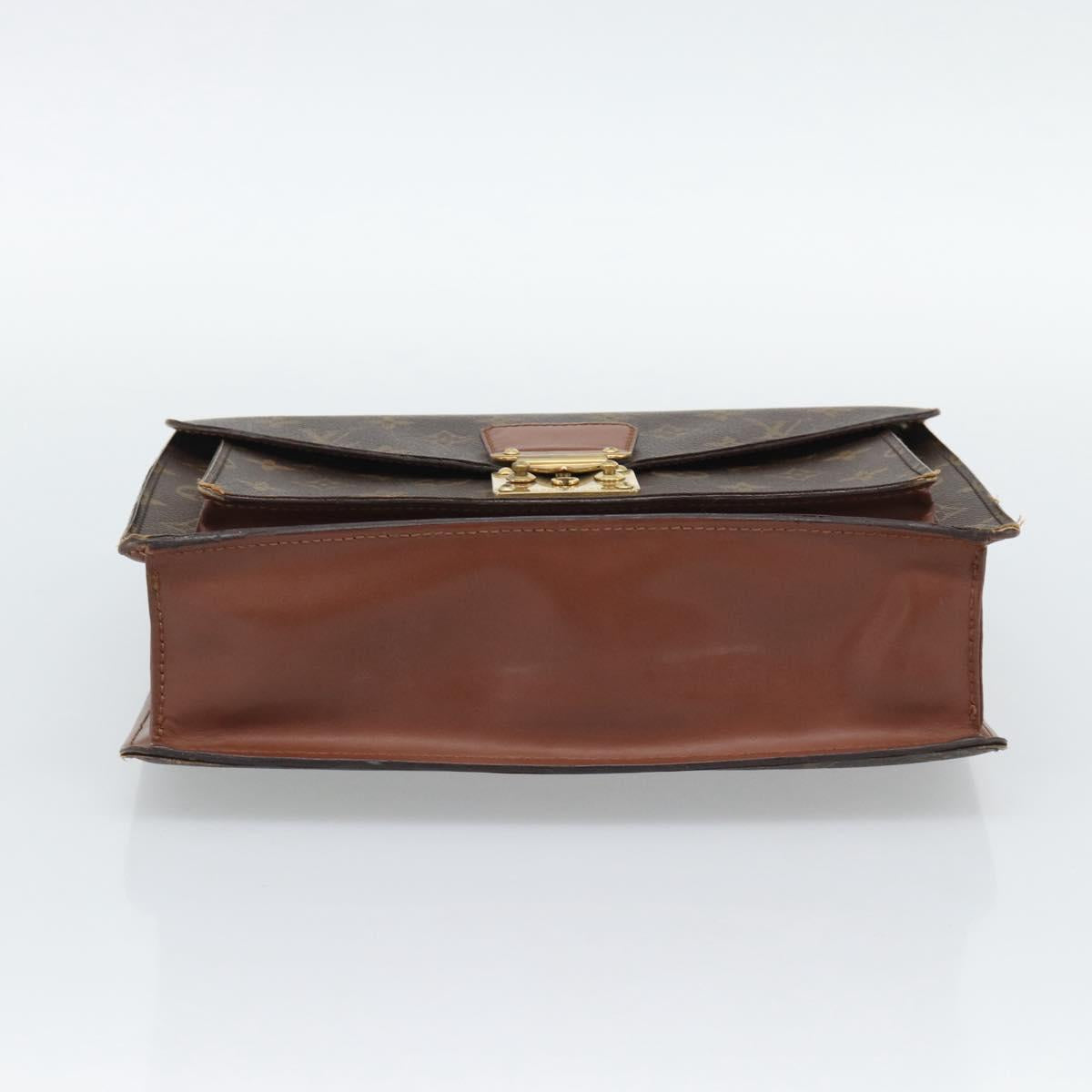LOUIS VUITTON Monogram Monceau 28 Hand Bag M51185 LV Auth 194022