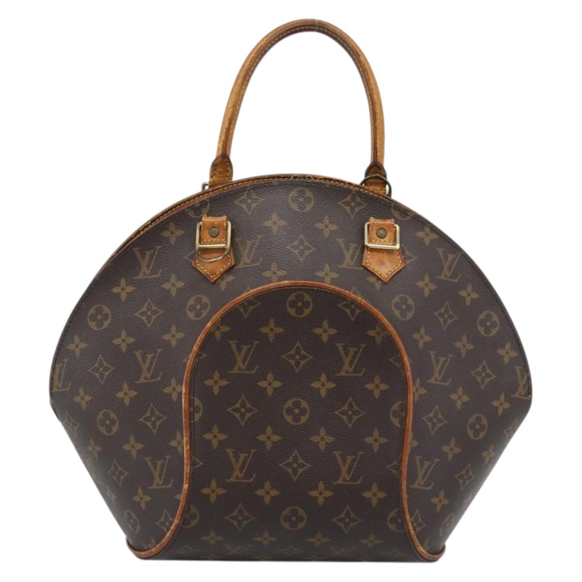 LOUIS VUITTON Monogram Ellipse MM Hand Bag M51126 LV Auth 194026