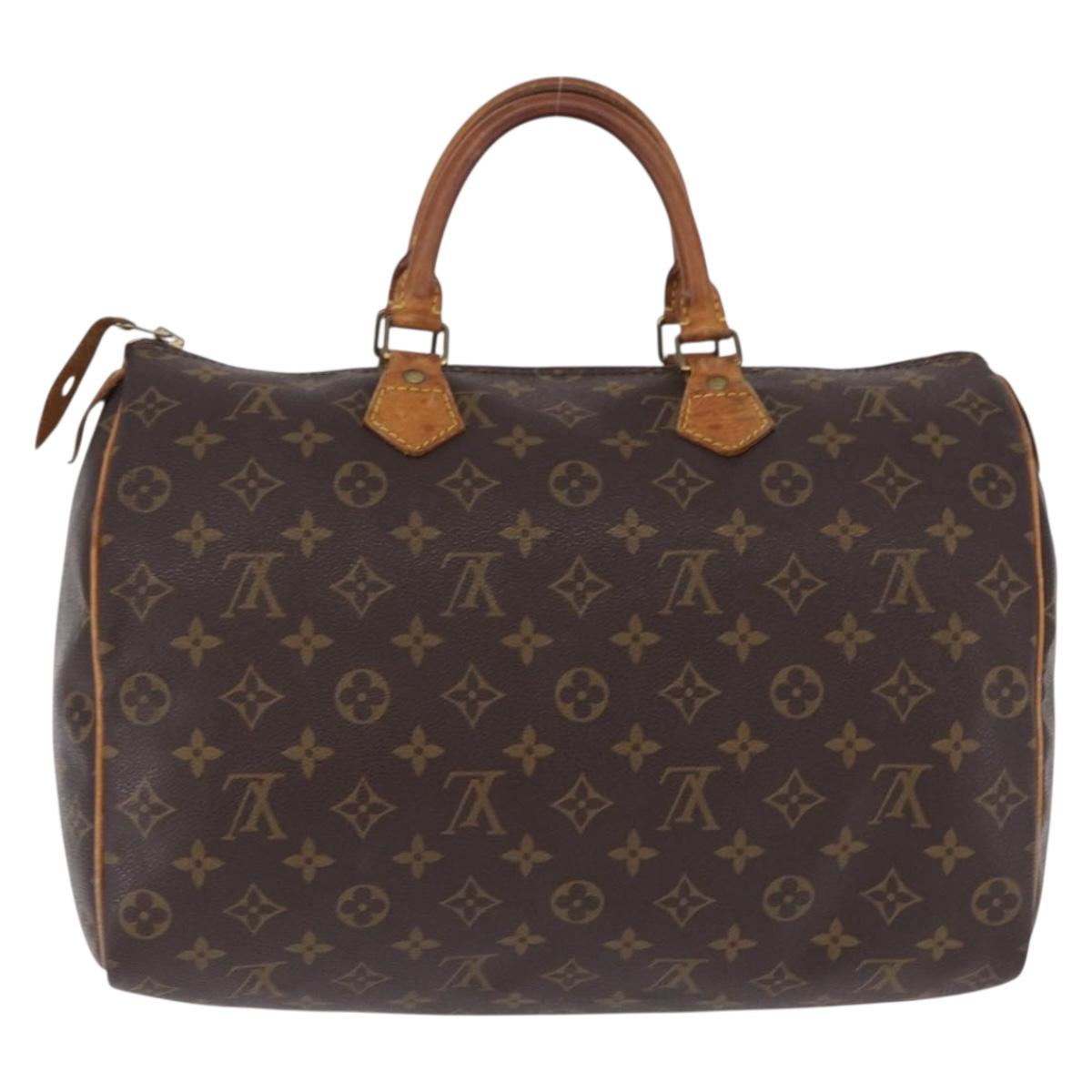 LOUIS VUITTON Monogram Speedy 30 Hand Bag M41526 LV Auth 194049A