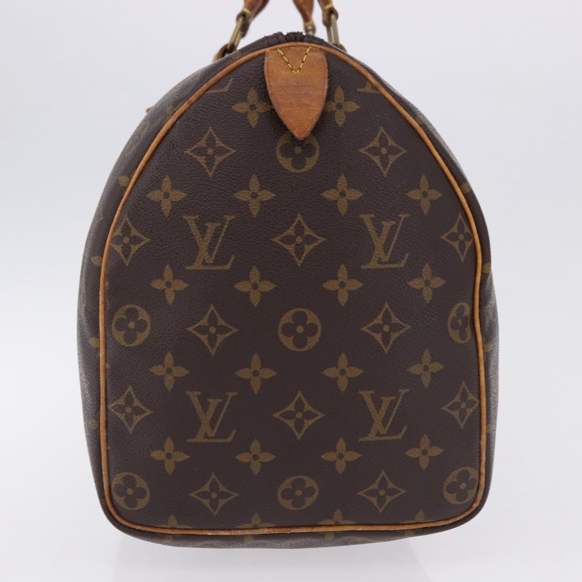 LOUIS VUITTON Monogram Speedy 30 Hand Bag M41526 LV Auth 194049A