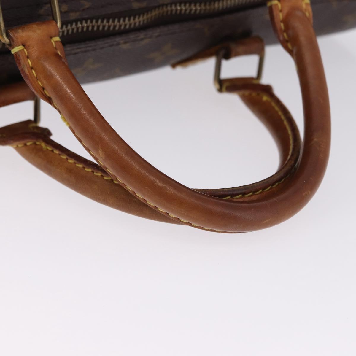 LOUIS VUITTON Monogram Speedy 30 Hand Bag M41526 LV Auth 194049A