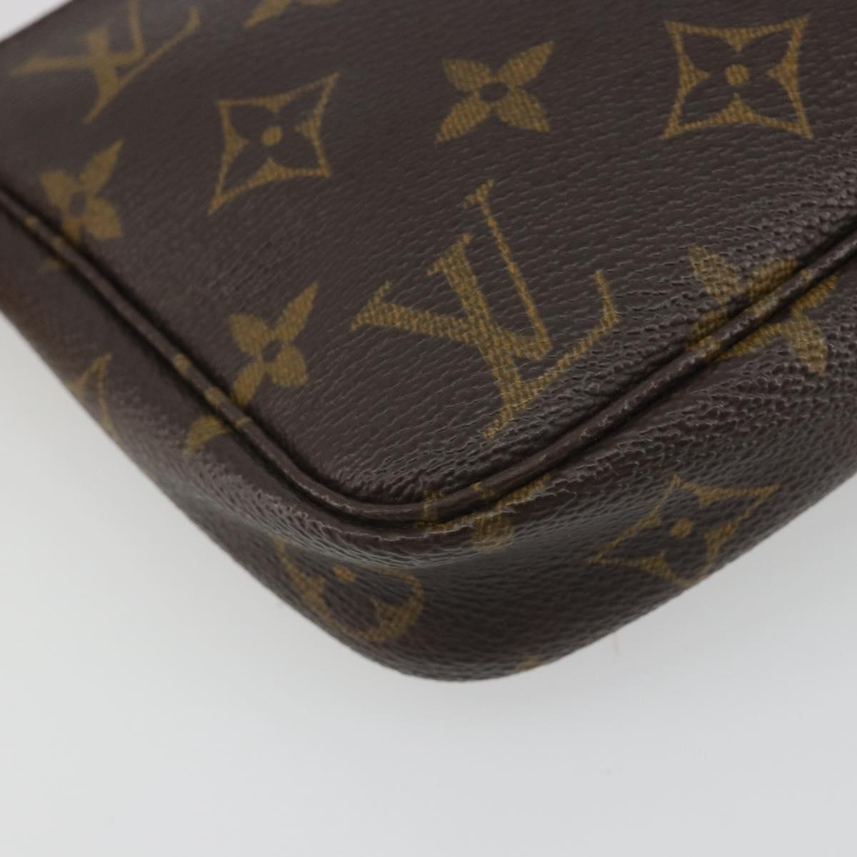 LOUIS VUITTON Monogram Pochette Accessoires Pouch M51980 LV Auth 194055V