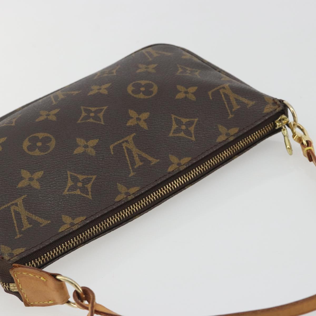 LOUIS VUITTON Monogram Pochette Accessoires Pouch M51980 LV Auth 194055V