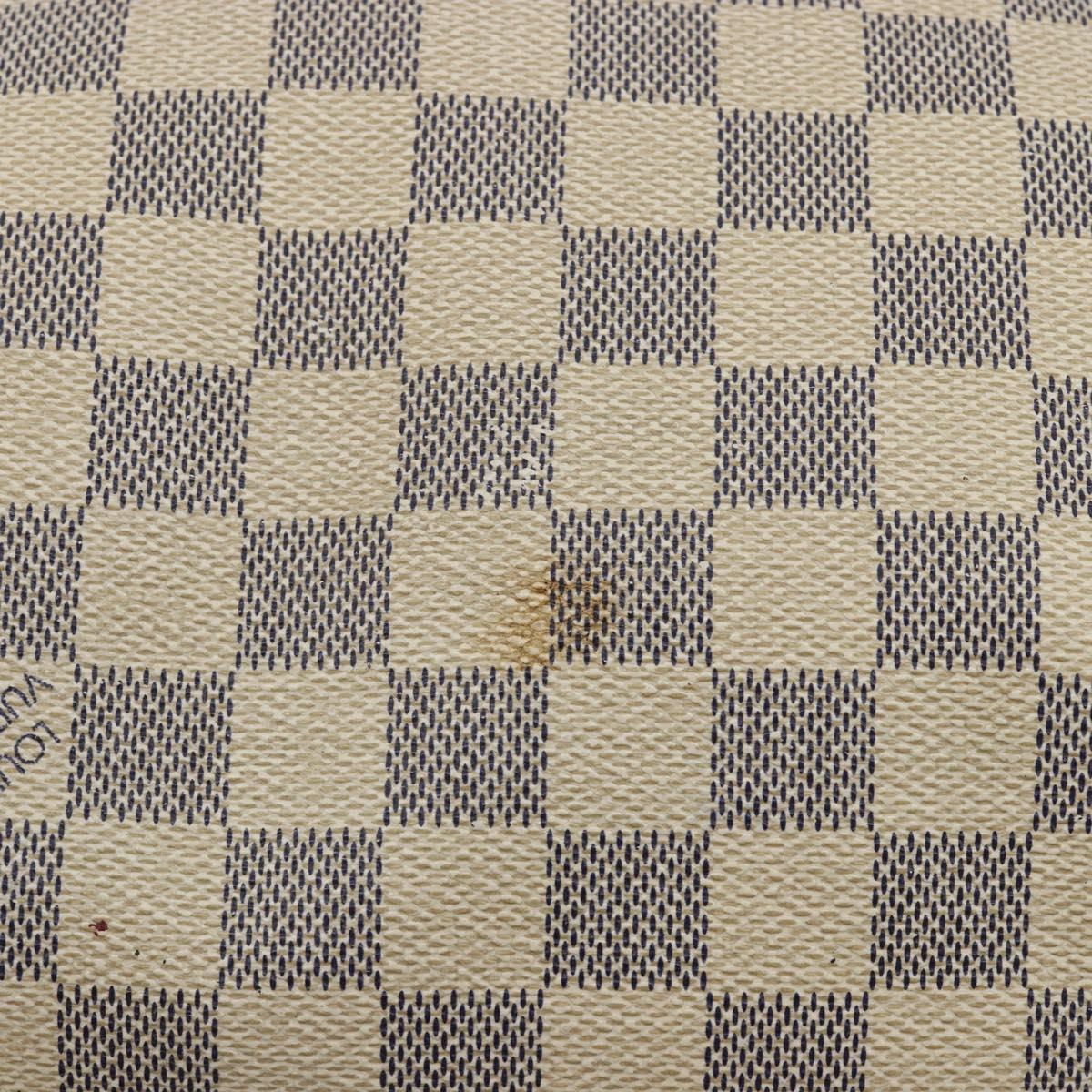LOUIS VUITTON Damier Azur Speedy 30 Hand Bag N41533 LV Auth 194067