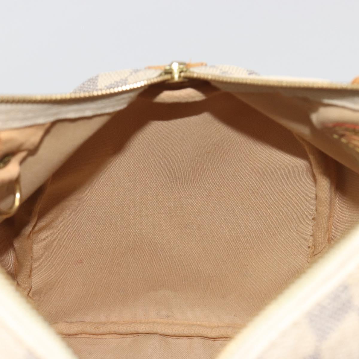 LOUIS VUITTON Damier Azur Speedy 30 Hand Bag N41533 LV Auth 194067