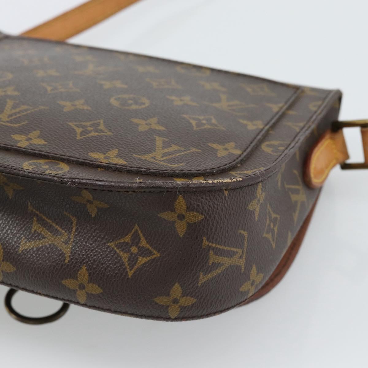 LOUIS VUITTON Monogram Saint Cloud GM Shoulder Bag M51242 LV Auth 194074