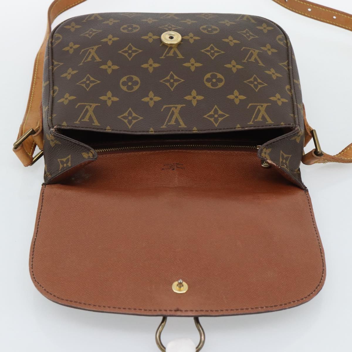 LOUIS VUITTON Monogram Saint Cloud GM Shoulder Bag M51242 LV Auth 194074