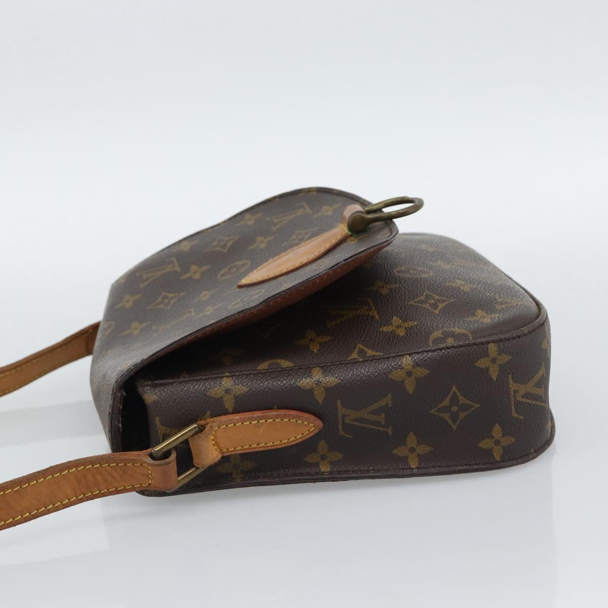 LOUIS VUITTON Monogram Saint Cloud GM Shoulder Bag M51242 LV Auth 194074