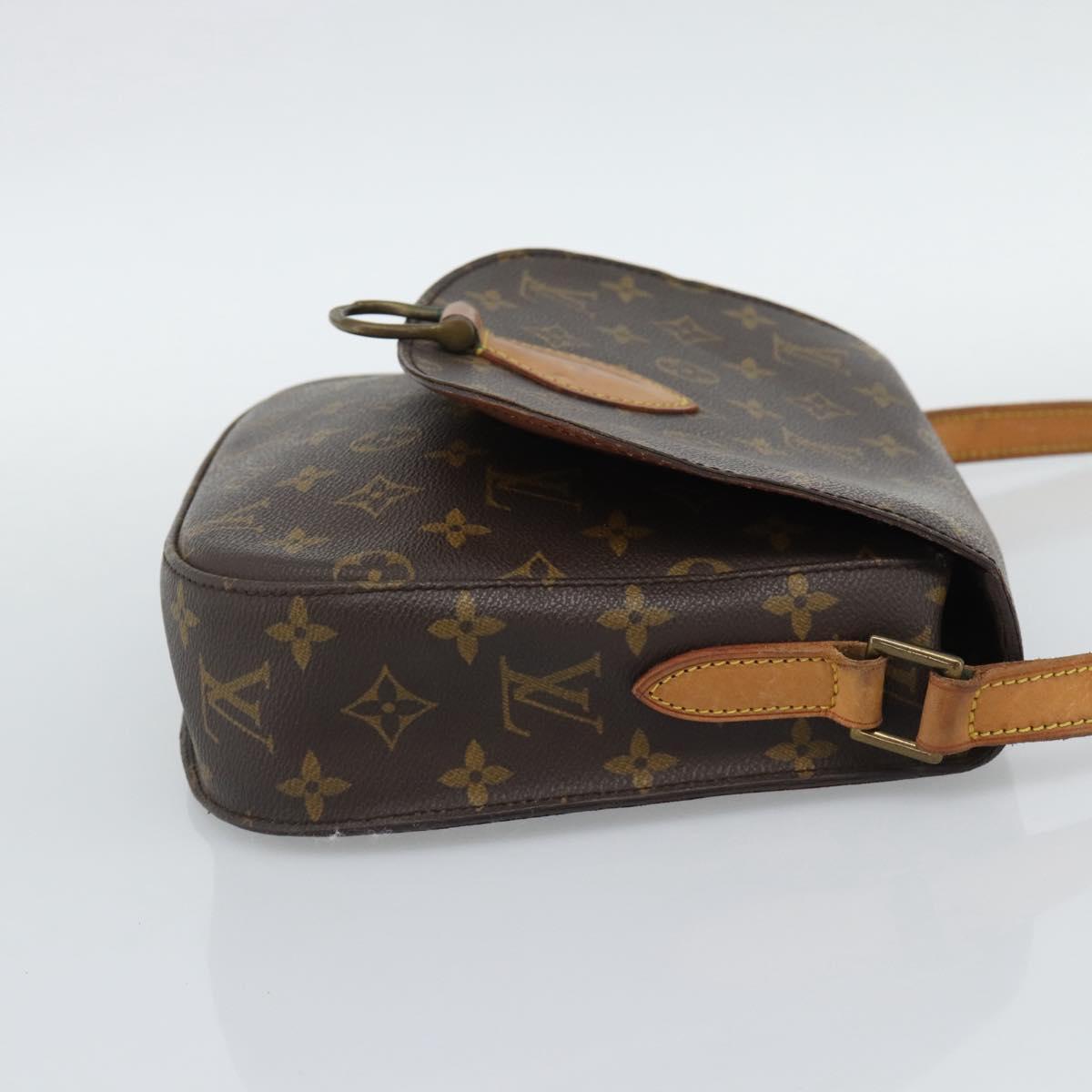 LOUIS VUITTON Monogram Saint Cloud GM Shoulder Bag M51242 LV Auth 194074