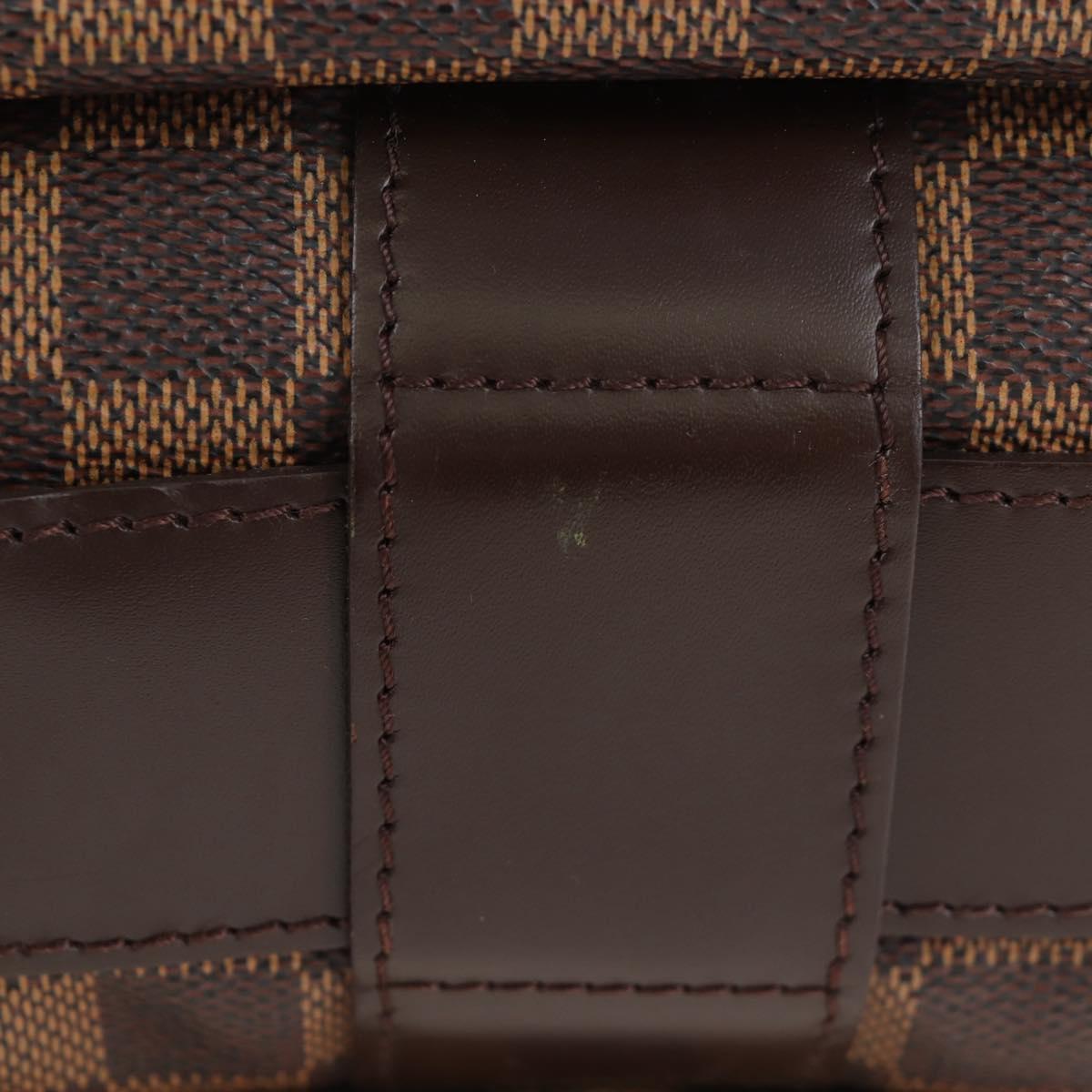 LOUIS VUITTON Damier Ebene Naviglio Shoulder Bag N45255 LV Auth 194075V