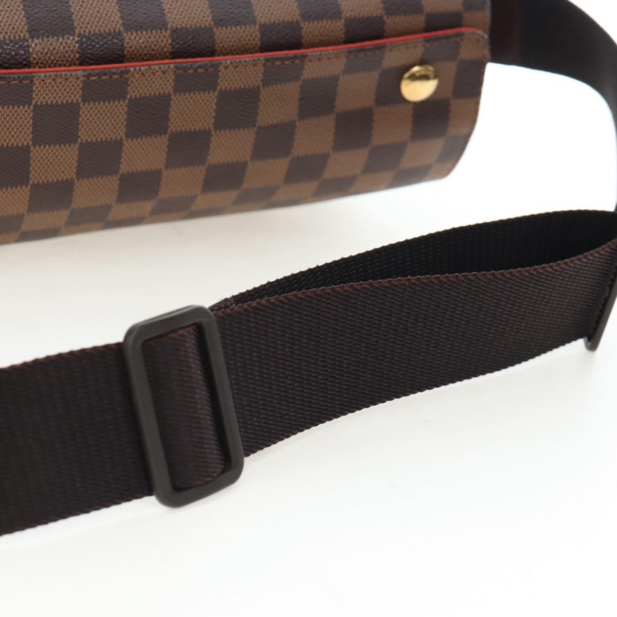 LOUIS VUITTON Damier Ebene Naviglio Shoulder Bag N45255 LV Auth 194075V
