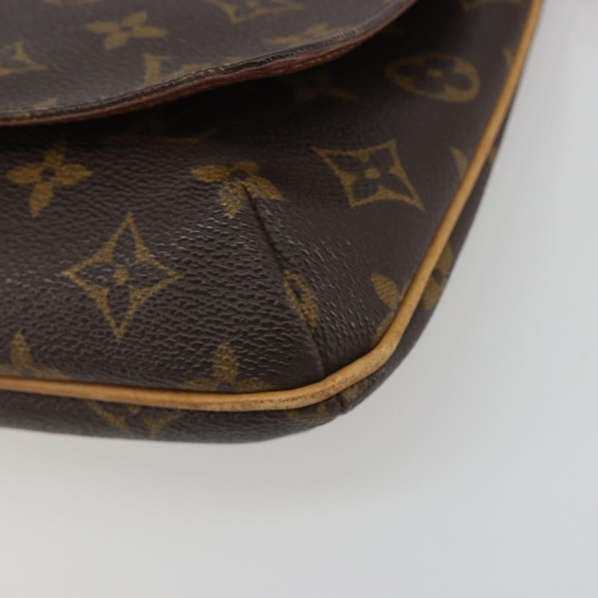 LOUIS VUITTON Monogram Musette Tango Shoulder Bag M51257 LV Auth 194076A