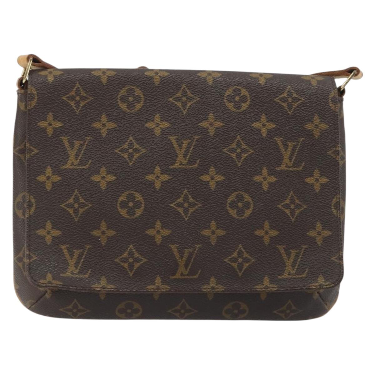 LOUIS VUITTON Monogram Musette Tango Shoulder Bag M51257 LV Auth 194076A