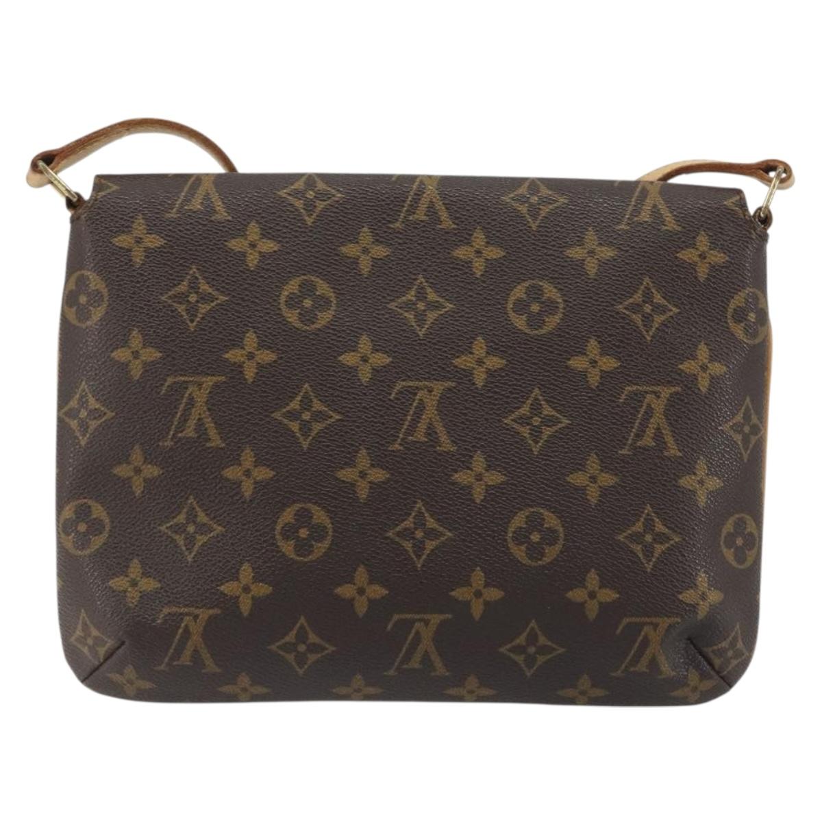 LOUIS VUITTON Monogram Musette Tango Shoulder Bag M51257 LV Auth 194076A