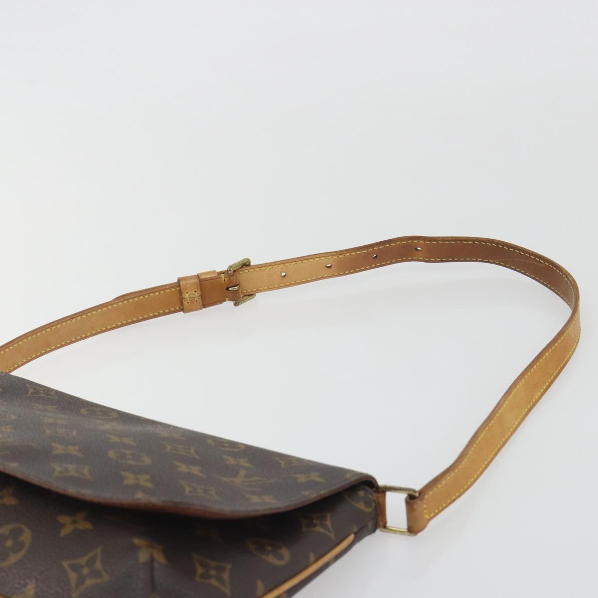 LOUIS VUITTON Monogram Musette Tango Shoulder Bag M51257 LV Auth 194076A