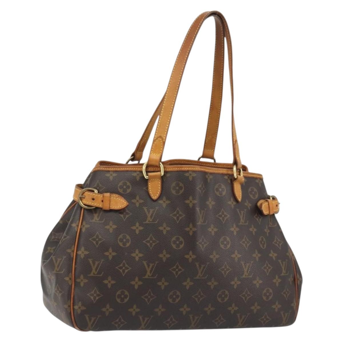 LOUIS VUITTON Monogram Batignolles Horizontal Tote Bag M51154 LV Auth 194080A