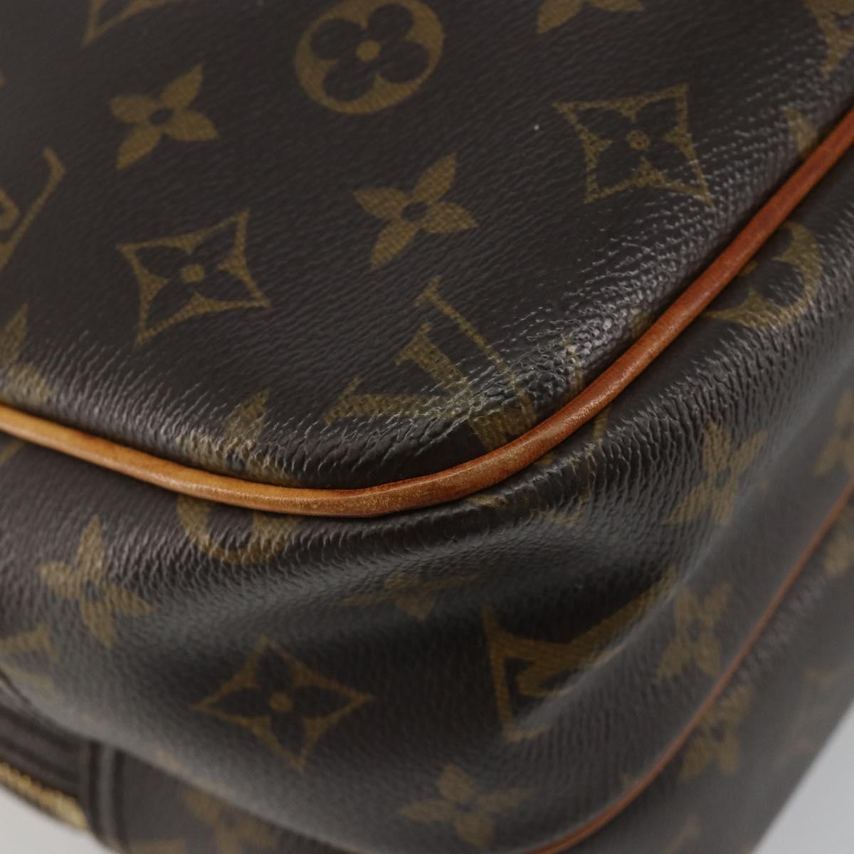 LOUIS VUITTON Monogram Reporter PM Shoulder Bag M45254 LV Auth 194081A