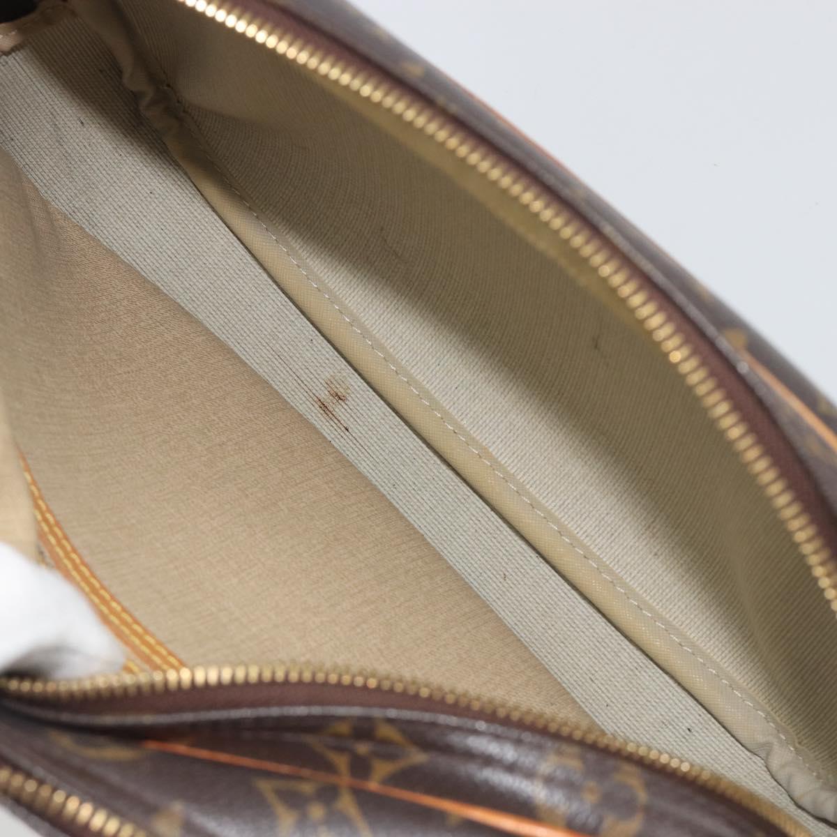 LOUIS VUITTON Monogram Reporter PM Shoulder Bag M45254 LV Auth 194081A